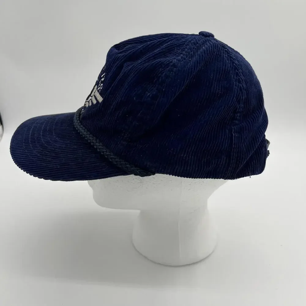 Vintage 1980s-90s Dockers Levi’s Corduroy Adjustable Strapback Hat Cap One‎ Size